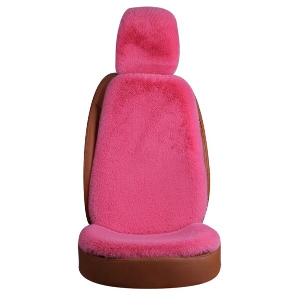 AUTOYOUTH New Winter Car Seat Cover Seat Cushion Plush Square Pad Thickening Universal Plush Wool Cushion Seat Protector for car
