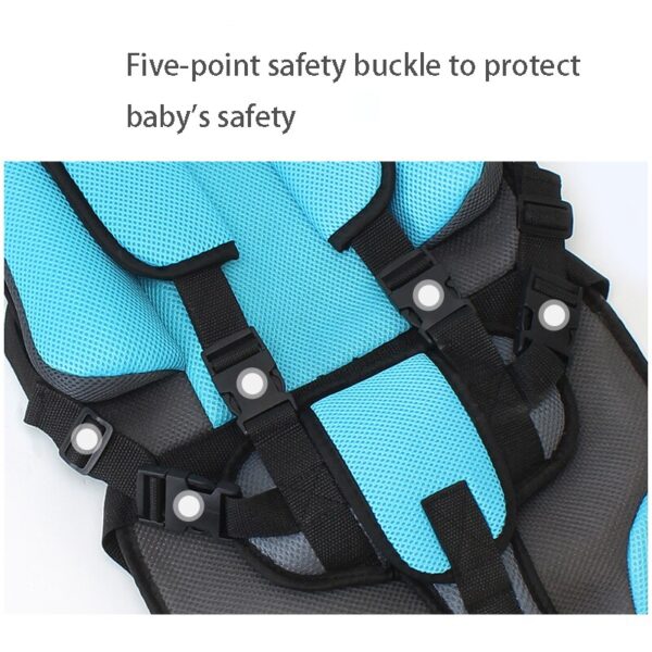 Car Child Seat Portable Adjustable Cushion Comfortable Cushion Baby Supplies Soft Child Seat Car Interior