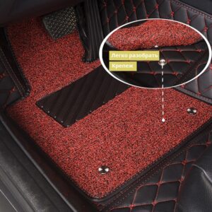 Car Floor Mat Leather Floor Mat For Ford Hyundai Volkswagen Skoda Nissan Car Mat TOYOTA BMW BENZ Mazda CX-5 High-end Custom 3D