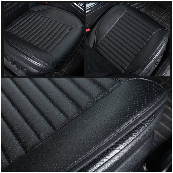 AUTOYOUTH PU leather Car Seat Cushion 1 PCS Breathable Universal Four Seasons Interior Front Seat Protector or Car Seat Cover