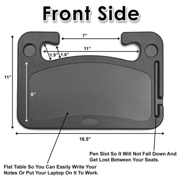 Automatic Steering Wheel Desk Tablet Or Laptop Car Travel Desk Steering Wheel Suitable For Most Vehicle Steering Wheels