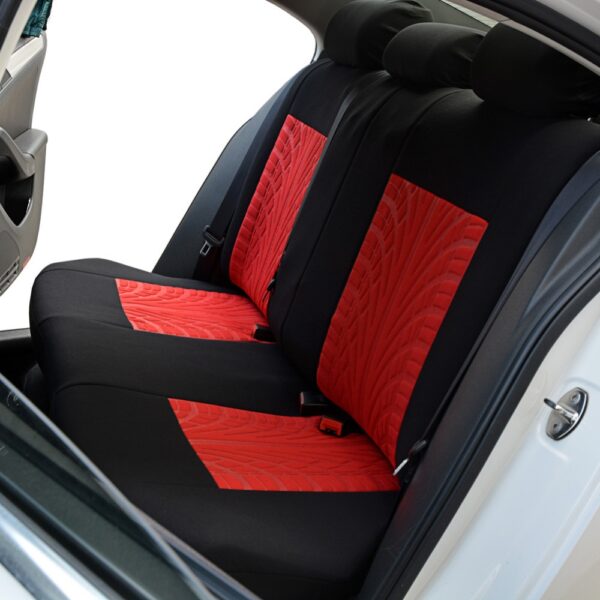 AUTOYOUTH Fashion Tire Track Detail Style Universal Car Seat Covers Fits Most Brand Vehicle Seat Cover Car Seat Protector 4color