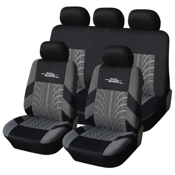 Car Seat Covers Red Russian Shipping Full Set