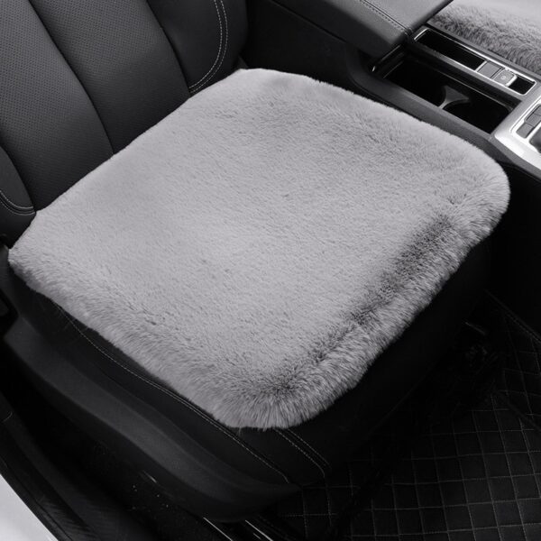 AUTOYOUTH New Winter Car Seat Cover Seat Cushion Plush Square Pad Thickening Universal Plush Wool Cushion Seat Protector for car