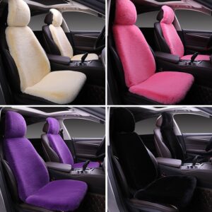 AUTOYOUTH Car Seat Covers for Cars SUV Trucks Front Seats Only, Universal Fit (Multiple Color Options, One Piece) slip-less back