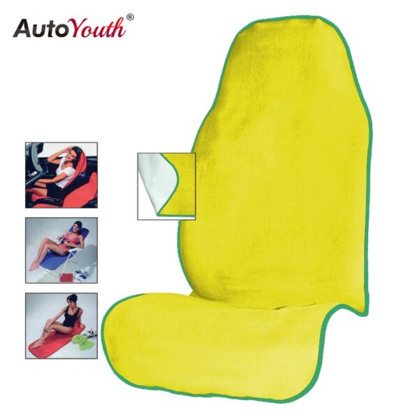 AUTOYOUTH Pink Towel Seat Cushion Universal Fit Car Seat Protector Pet Mat Dog Car Seat Cover