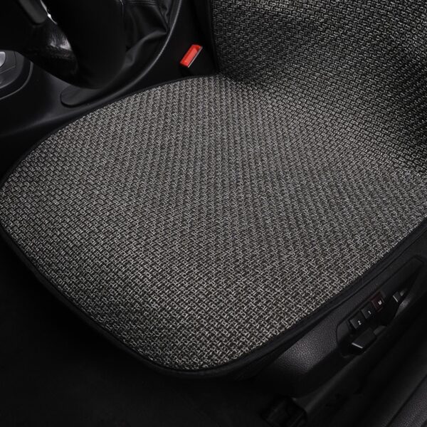 Car Seat Cover Linen Front Seat Cushion Breathable And Comfortable Auto Parts Suitable For All Models