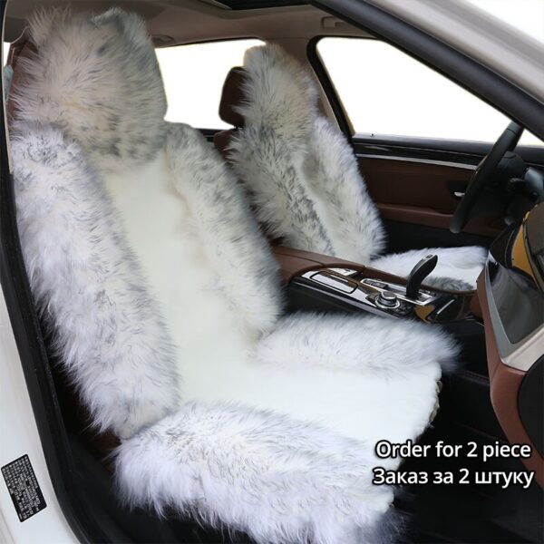 Auto Seat Cover Plush Cushion Car Seat Covers Set Comfortable Universal Front Seat Cover Protector Winter car Accessories
