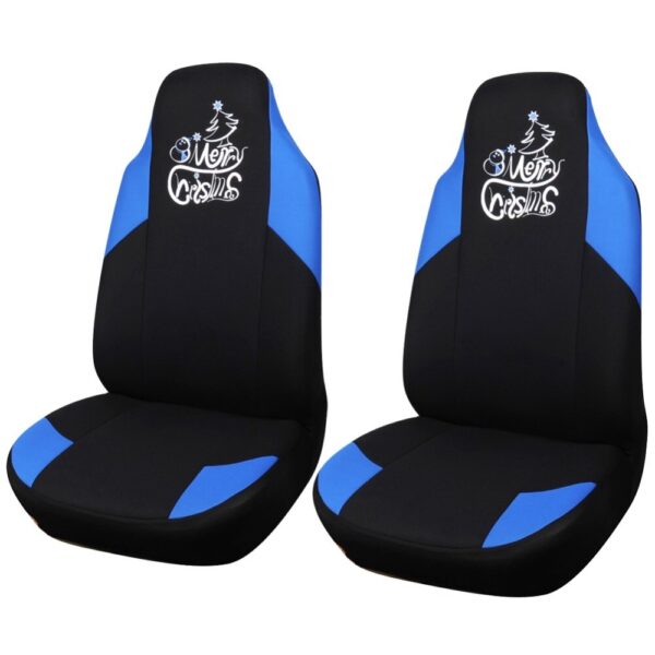 AUTOYOUTH New Christmas Printing Car Seat Cover Universal Fit Most Vehicles Seats Interior Accessories Seat Covers Car-Styling