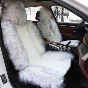 Car Seat Cover Plush Fur Car Interior Accessories Cushion Styling Universal Warm Car Seat Cover Interior Accessories