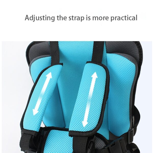 Car Child Seat Portable Adjustable Cushion Comfortable Cushion Baby Supplies Soft Child Seat Car Interior