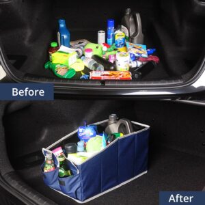 AUTOYOUTH Storage Box 600D Oxford Cloth Car Storage Box Luggage Foldable Multifunctional Storage Bag Cargo Container Bag