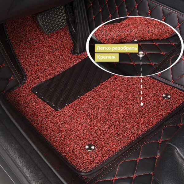 Car Mat For TOYOTA BMW BENZ Mazda CX-5 High-end Custom 3D Car Floor Mat Floor Mat for Ford Hyundai Volkswagen Skoda Nissan