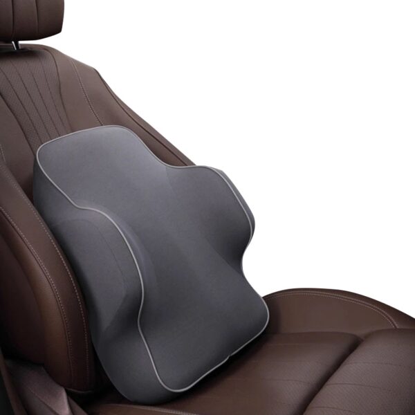 1 PCS Memory Foam Lumbar Support Back Cushion Ergonomic Pillow Relieves Sciatica Pain Full Posture Corrector for Car