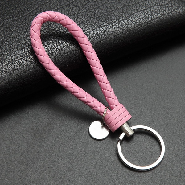 Leather Car Key Chain For Motorcycles Scooters And Cars Key Fobs Leather Rope Key Ring Leather Car Key Chain