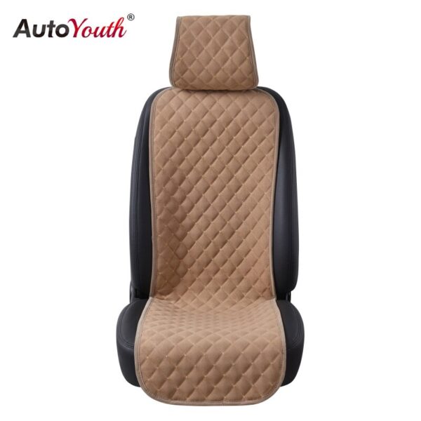 AUTOYOUTH 1PCS Car Seat Cover Nano Cotton Velvet Cloth Universal Seat Cushion Protector 4 Colored Car-Styling Interior Accessori