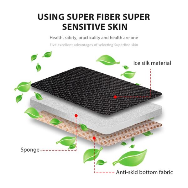 Breathable Ultra-Thin Ice Silk Non-Slip Car Seat Cushion Car Seat Cover Car Interior Decoration - Protection car Leather Seat