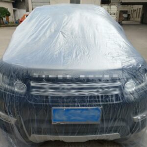 Car Disposable Car Cover Car Cover PE Transparent Plastic Dustproof Waterproof Winter Snow and Frozen General Car Clothing