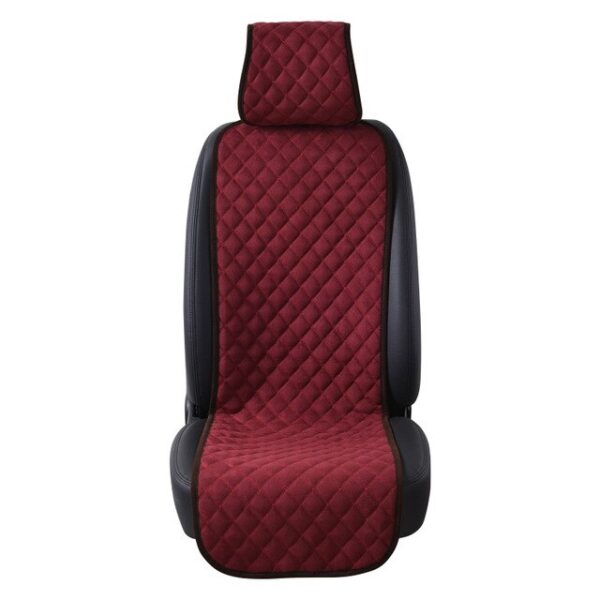 AUTOYOUTH Car Seat Cushion Cover Fashionable Microfiber Seat Protector Car Seat Protection for All Workouts for Front of 2 Seats
