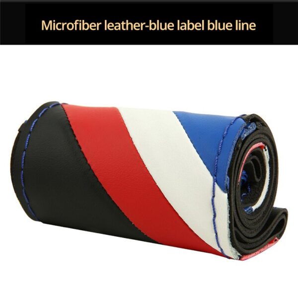 2020 New Steering Wheel Covers 3 Colors Soft Leather Fashion The Steering Wheel Cover Of Car Interior Accessories