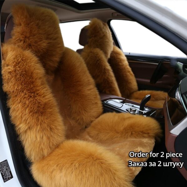 Car Seat Cover Plush Fur Car Interior Accessories Cushion Styling Universal Warm Car Seat Cover Interior Accessories