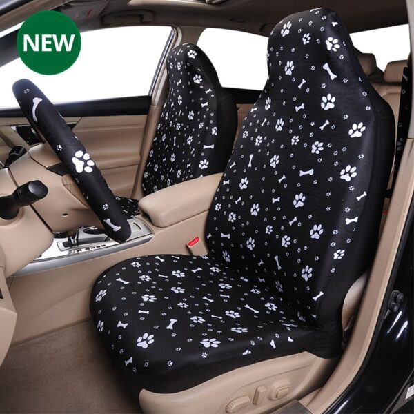 AUTOYOUTH Car Seat Covers Front Seats Unique shape Printing Bucket Seat Cover Protectors Universal Fit Most Cars