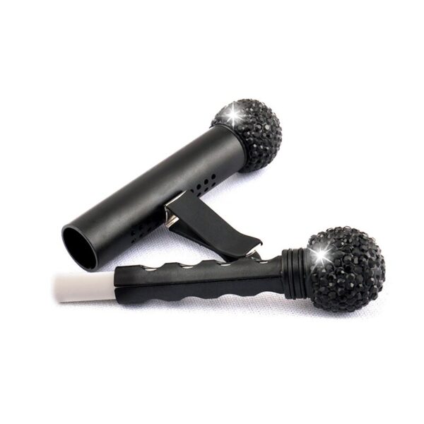 New Car Aromatherapy Stick Creative Metal Diamond Car Air Outlet Aromatherapy Clip Car Solid Fragrance